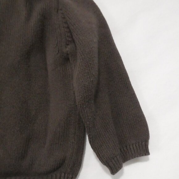 JANIE AND JACK | 12 to 18 months | Vintage Rocking Horse | Brown Cardigan - Picture 15 of 16